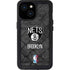 NBA Brooklyn Nets Dark Rust iPhone 15 Waterproof Case
